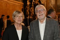 IFSH-Kuratorin Möller und ehemaliger IFSH-Direktor Brzoska IFSH-Kuratorin Möller und ehemaliger IFSH-Direktor Brzoska