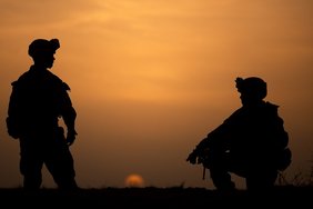 An 14 Auslandseinsätzen ist die Bundeswehr zur Zeit beteiligt